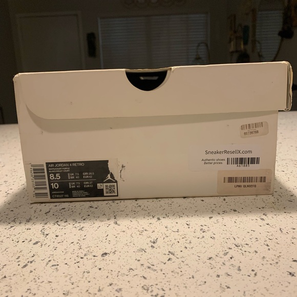 Jordan 4 Purple Metallic - Picture 6 of 6